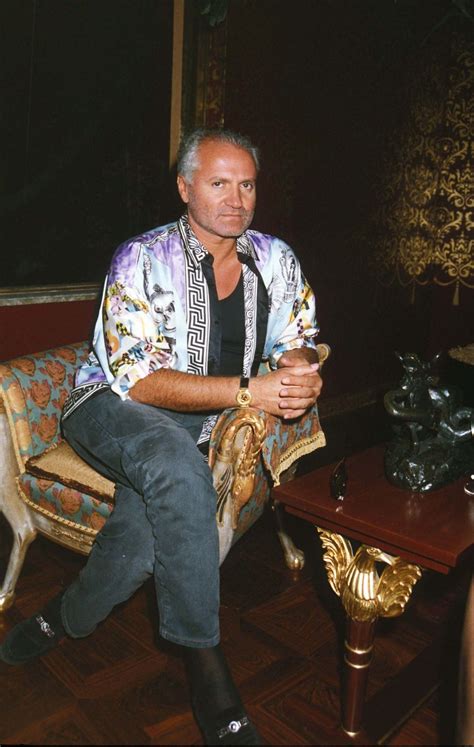 prepare versace gianni with another designer in 90s|gianni versace.